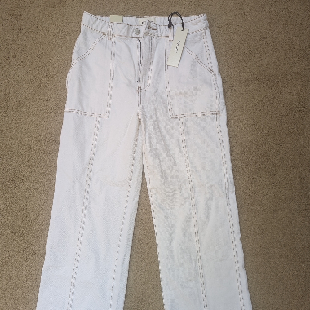 Rolla's Heidi High Rise Loose Straight Jeans